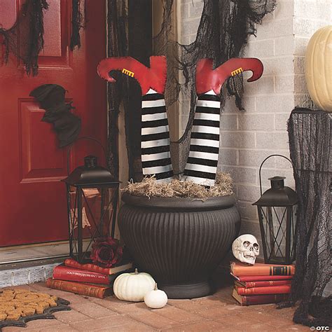 Make a Bold Statement with Witch Legs Yard Stakes